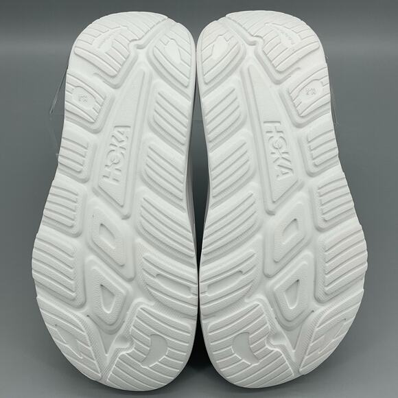 NEW Hoka Women’s Ora Recovery Slide 3 Sandals White Size 11 - Picture 8 of 10